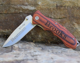 Gifts for Him, Engraved Pocket Knife, Husband gift, Mens Personalized, Custom Knife, Engraved Knife, Gift for husband, gift for boyfriend