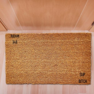 Capacho de boas-vindas, tapete de boas-vindas engraçado, capacho engraçado, tapete de porta personalizado, capacho personalizado, decoração da porta da frente, capacho personalizado engraçado