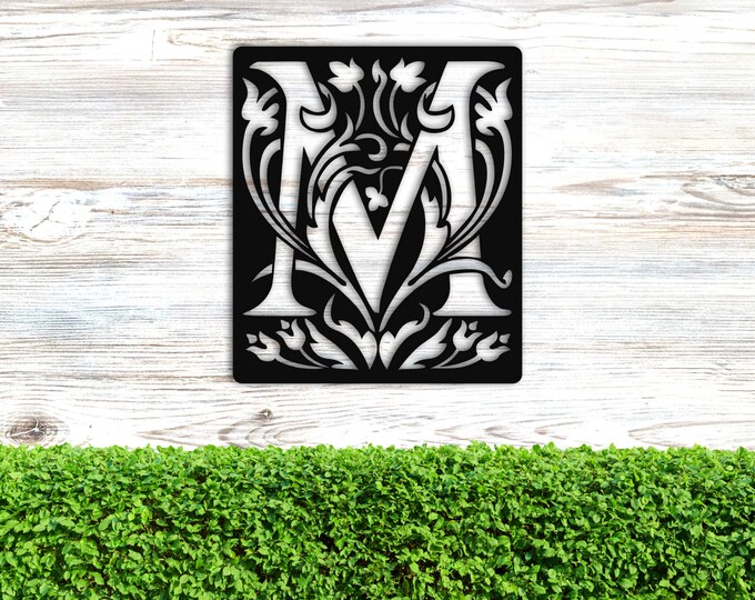 Personalized Family Name Metal Sign, Metal Name Letter Sign, Last Name Sign, Realtor Housewarming Gift, Custom Metal Name Sign, Wedding Gift