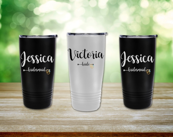 Personalized Gifts, Personalized Tumbler, Custom Wine Tumbler, Bridesmaid Gifts, Bridesmaid Proposal Gifts, Bridesmaid Gift Box Sets, Custom