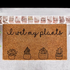 No Pricks Allowed Doormat, Cactus Doormat, Funny Doormat, Funny Door Mat, Funny Welcome Mat, Unique Doormat, Plant Doormat, Cactus Door Mat