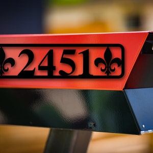 Metal Address Plaque, Metal Address Sign, Address Sign, Housewarming Gift, Custom House Numbers, Custom Family Name Sign, Personalized Home