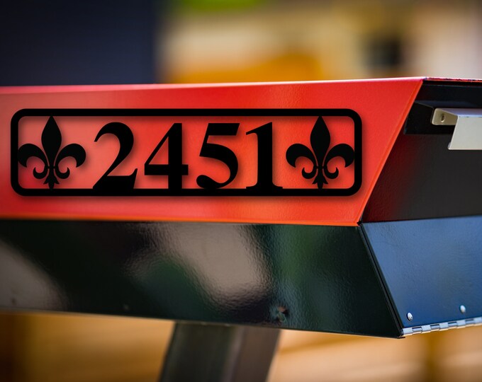 Metal Address Plaque, Metal Address Sign, Address Sign, Housewarming Gift, Custom House Numbers, Custom Family Name Sign, Personalized Home