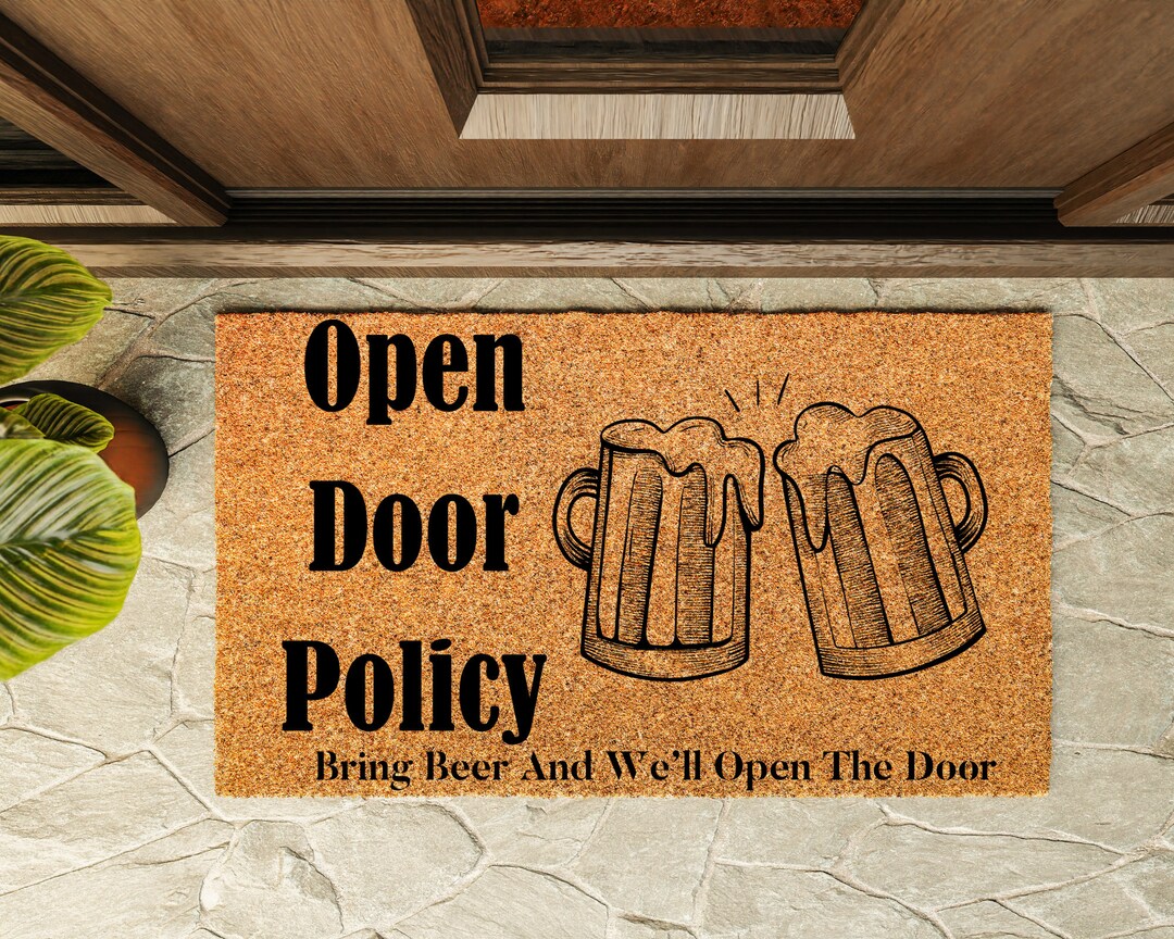 Hope You Brought Beer Doormats, Beer Doormats, Funny Door Mat, New Home Gift, Wedding