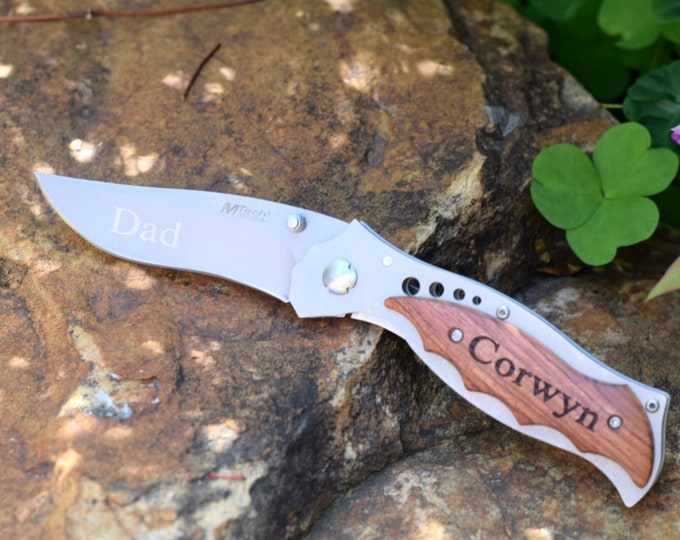 Groomsmen Proposal, Personalized Knife, Folding Knife, Hunting Knife, Custom Knife, Engraved Pocket Knife, Groomsmen Gift, Best man Proposal