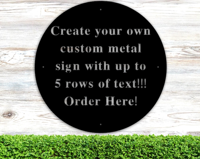 Metal Signs Custom, Personalized Metal Sign, Metal Signs Personalized, Customized Metal Signs, Custom Metal Sign, Custom Signs, Metal Sign