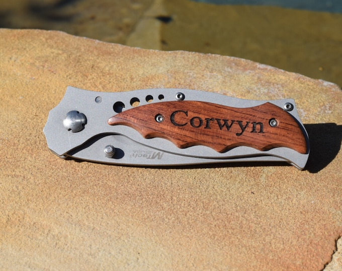 Engraved Pocket Knife for Dad, Fathers Day Gift for Dad, Gift for New Dad, Knife for First Father's Day Knife Gift from Wife, Daughter, Son