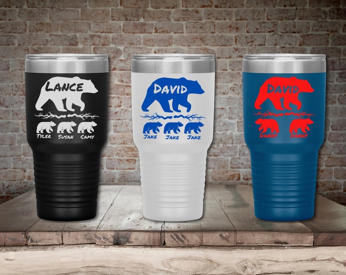 Father's Day Gift, Father's Day Custom 30oz Tumbler, Personalized Dad Tumbler, Custom Tumbler For Dad, Personalized Gifts For Father's Day
