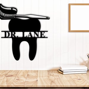 Dentist Office Sign, Dentist Office Wall Decor, Dental Hygienist Gift Idea, Orthodontist Office Sign, Orthodontist Wall Decor