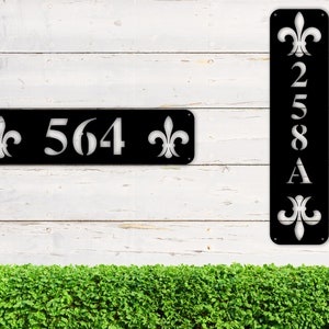 Modern House Numbers, Contemporary Home Address, Address Sign, Custom Address Plaque, Personalized Door Numbers, Housewarming Gifts, Custom