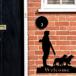 Metal Welcome Sign, Outdoor Welcome Sign, Housewarming Gift, Realtor Closing Gift, Welcome Sign, Home Metal Welcome Sign, Wedding Gift