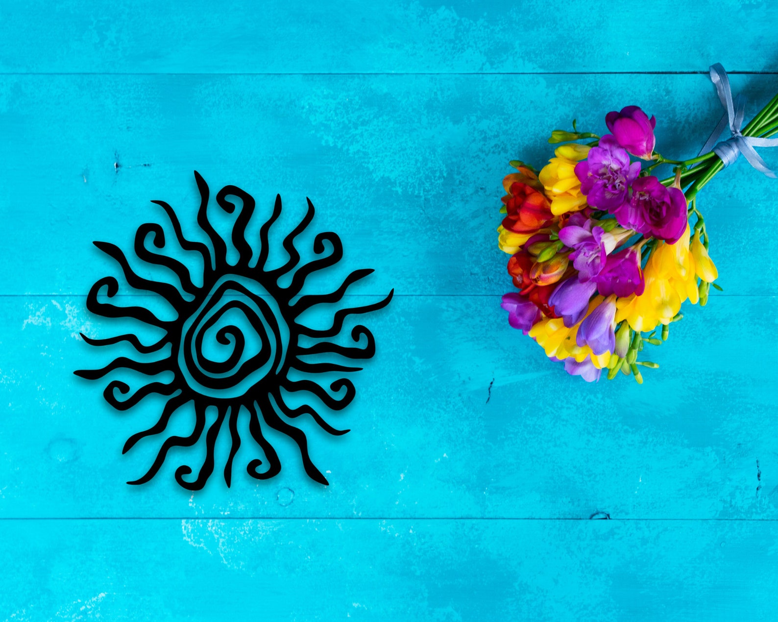 Custom Metal Wall Art Outdoor Patio Decor Garden Art Garden Etsy