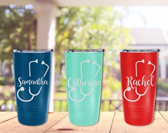 Personalized Tumbler, 20 Oz Tumbler, Custom Tumbler, Stainless Steel Mug, Engraved Tumbler, Monogram Tumbler, Travel Mug, Bridesmaid Tumbler