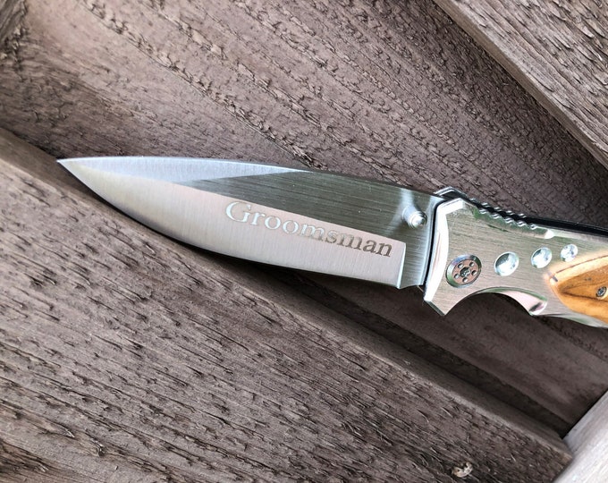 Engraved Pocket Knife for Dad, Fathers Day Gift for Dad, Gift for New Dad, Knife for First Father's Day Knife Gift from Wife, Daughter, Son