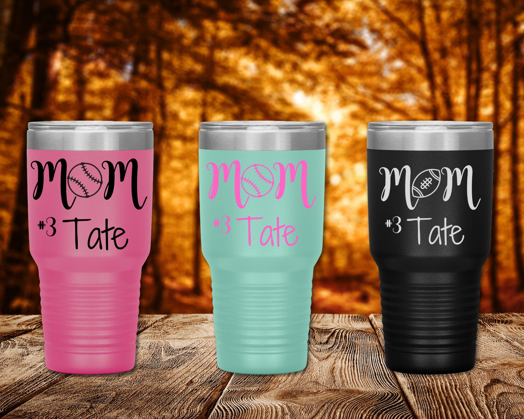 30 oz Personalized Mama Tumbler