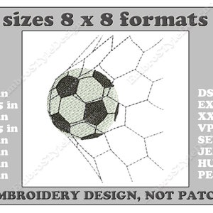 Soccer Ball Embroidery Design Machine Embroidery Design Etsy Soccer Ball Embroidery Design Machine Embroidery Design Etsy
