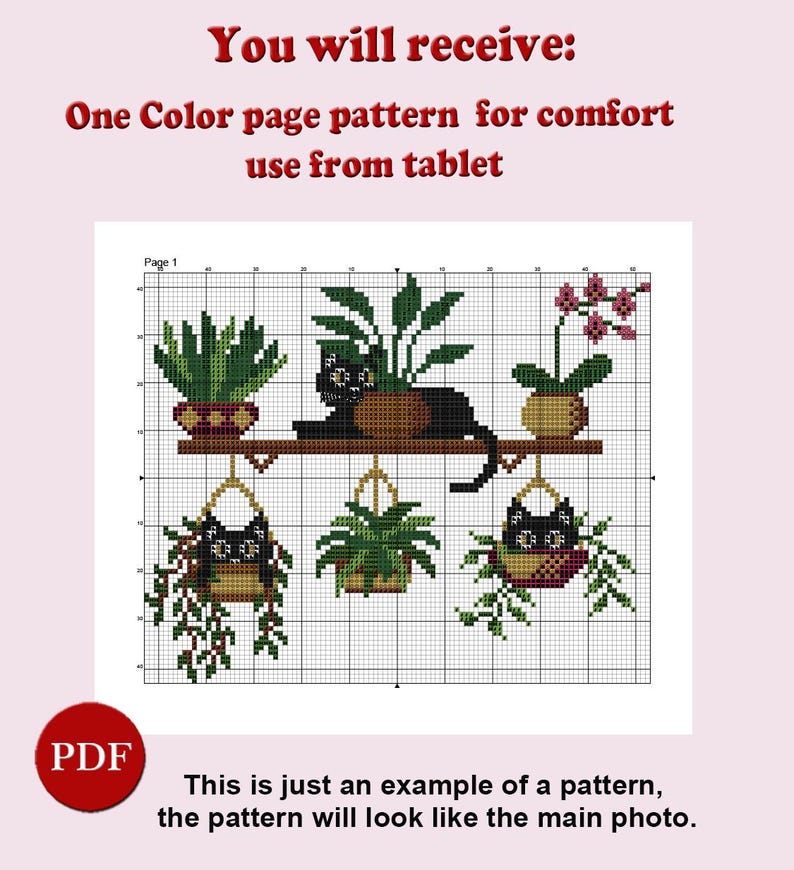 Bitte nicht koks Blumenkranz Kreuzstich-Muster: Badezimmer Humor (PDF-Muster) Bild 2