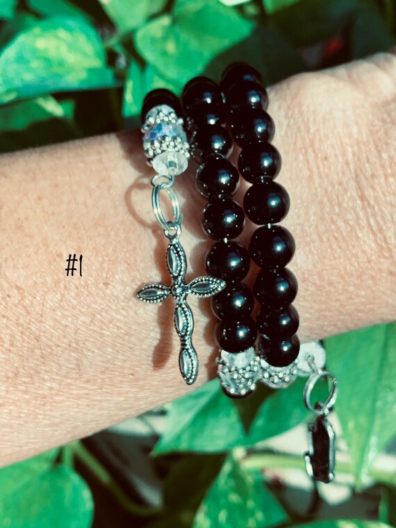 Five Decade Rosary Wrap Bracelet Catholic Jewelry Catholic Gift