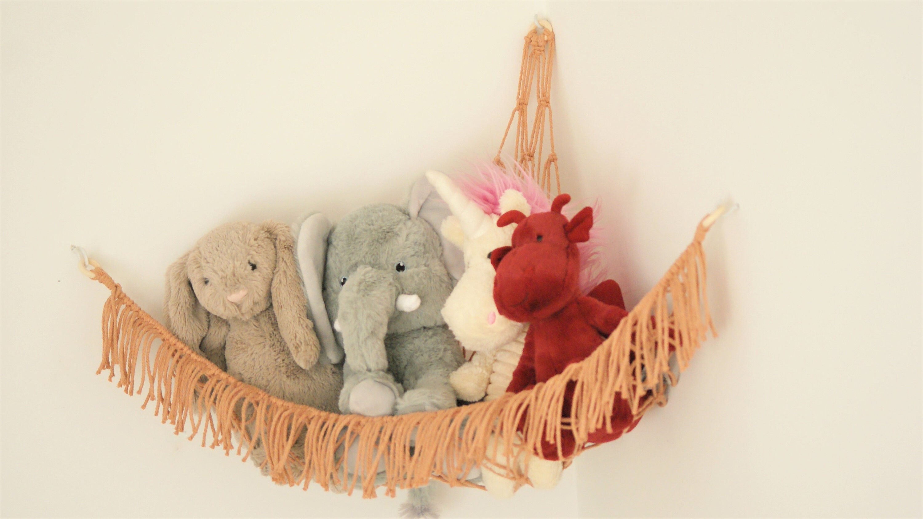 Toy Hammock Soft Toy Storage Nursery Storage Corner Etsy UK