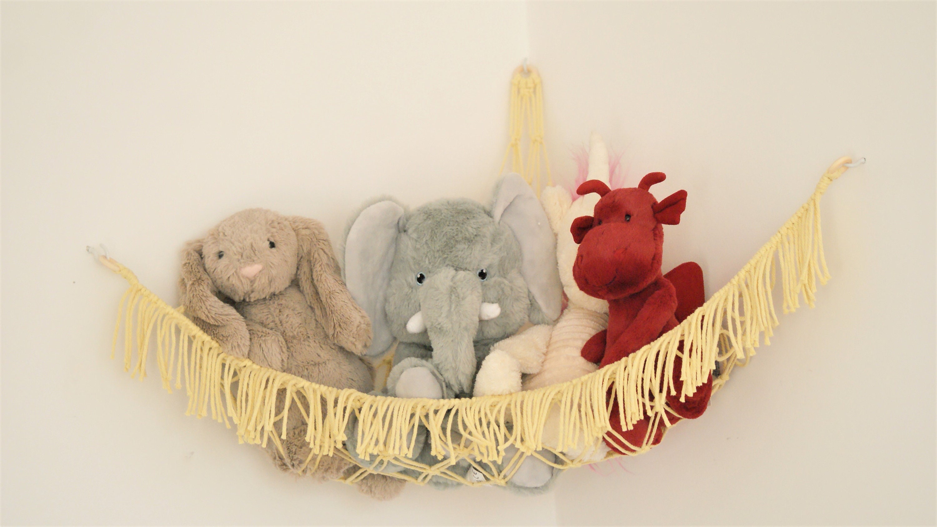 Toy Hammock Soft Toy Storage Nursery Storage Corner Etsy UK