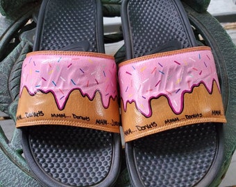 custom nike sandals