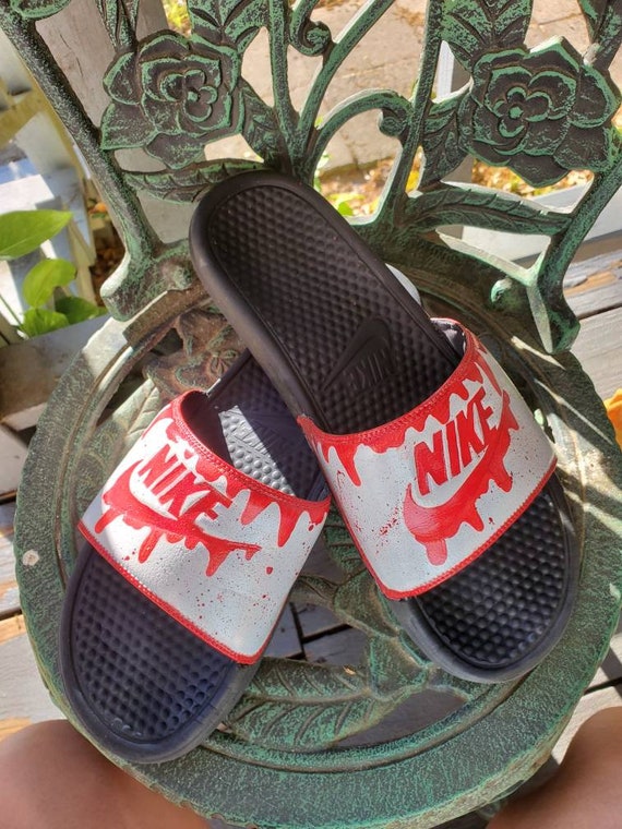 custom benassi slides