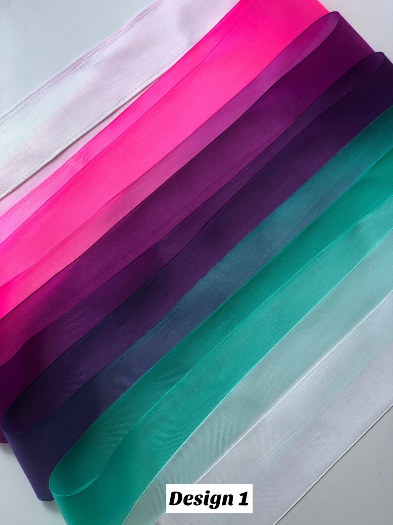 Rhythmic Gymnastics Ribbon. RG Ribbon Design Decorating Etsy