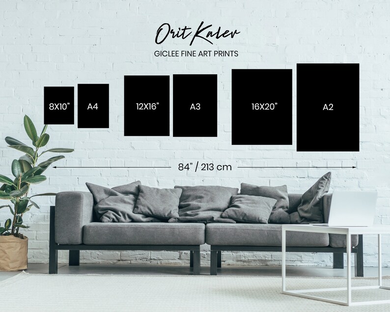 Gallery Wall Art Set of 3, Large Prints, Minimalist Print Set, Fine Art