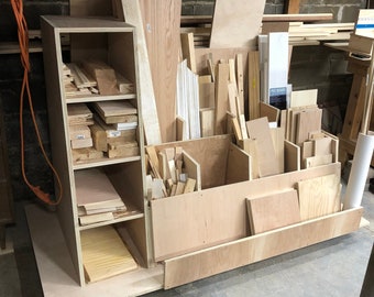 Rolling Lumber Cart Build Plans | Woodworking Plans | Woodworking projects | Digital Download