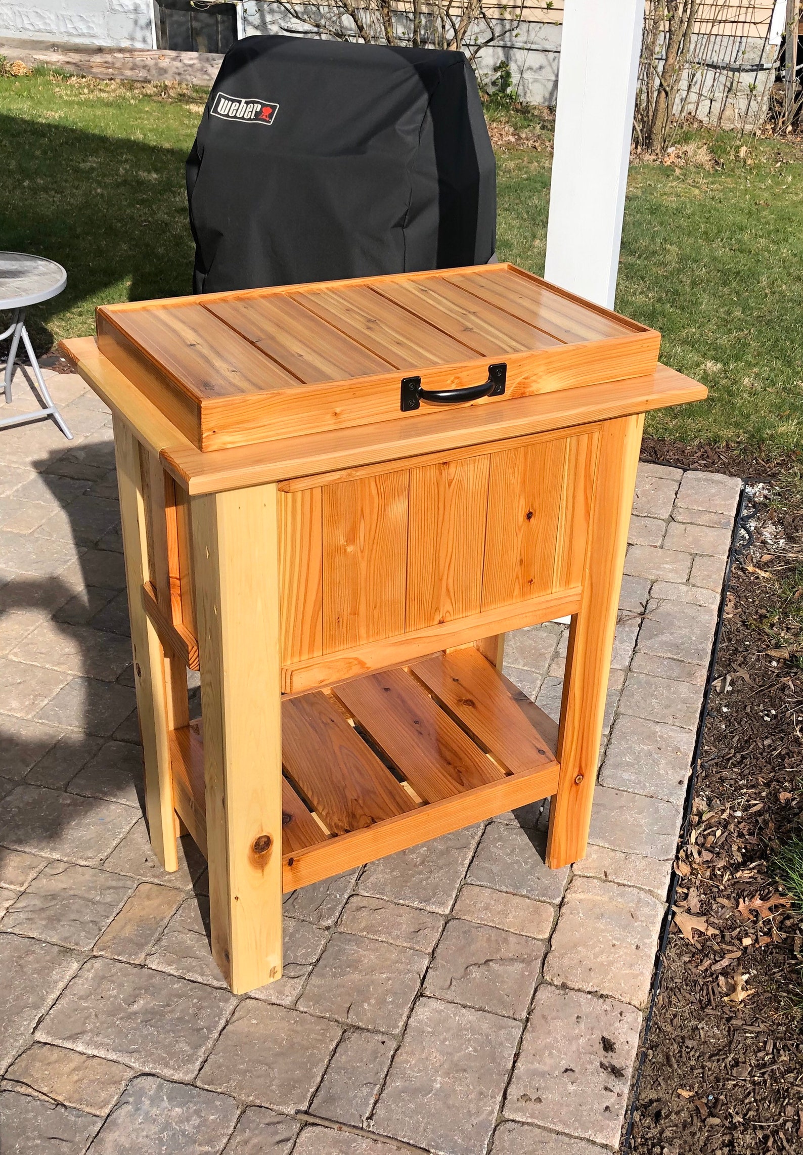 Cedar Cooler Box Build Plans Woodworking Plans Digital Etsy