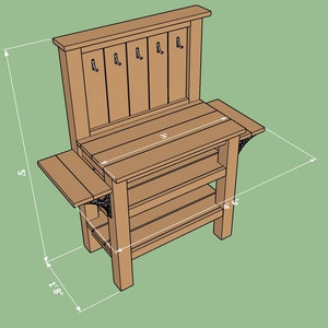 Potting Bench Build Plans Woodworking Plans Woodworking projects Digital Download image 5