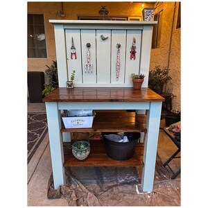 Potting Bench Build Plans | Woodworking Plans | Woodworking projects | Digital Products