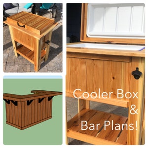 Diy cooler hotsell box plans