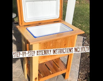 Cedar Cooler Box Build Plans | Woodworking Plans | Woodworking projects |  Digital Download