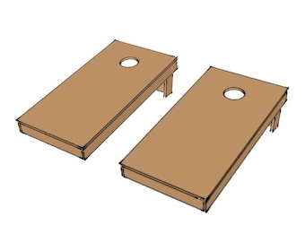 Cornhole Game Boards Build Plans | Woodworking Plans | Woodworking projects | Digital Products
