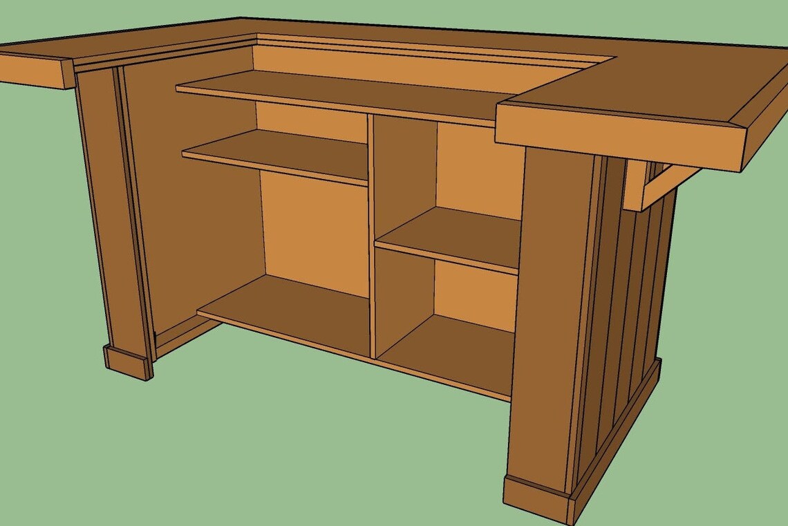 Outdoor Bar Plans Woodworking Plans Digital Download Etsy