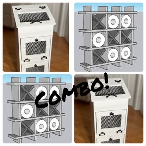 Bundle! Kitchen Bin & Toilet Paper Holder Build Plans! | Woodworking Plans | Woodworking projects | Digital Products