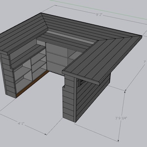 Outdoor Bar Build Plans | Woodworking Plans | Woodworking projects | Outdoor Entertaining