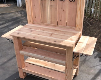 Planos para construir un banco de macetas / Planos para trabajar la madera / Proyectos de carpintería / Descarga digital