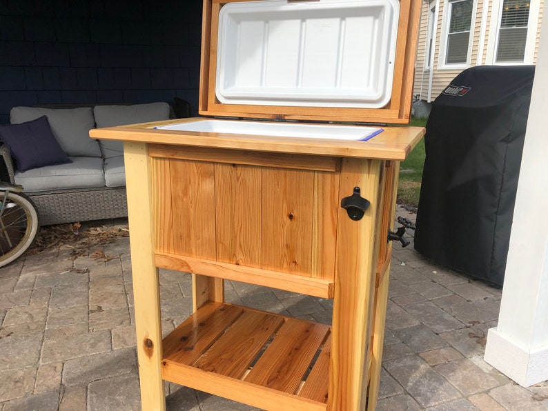 Cedar Cooler Box Build Plans Woodworking Plans Digital Etsy