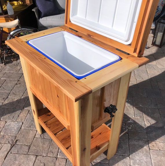 Bundle Cooler Box Outdoor Bar Woodworking Plans Digital Download