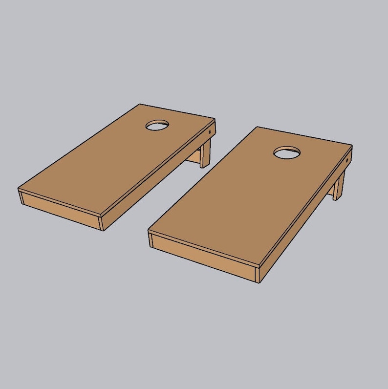 Cornhole Game Board Build Plans | Etsy