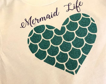 Mermaid Life kinderen tshirt