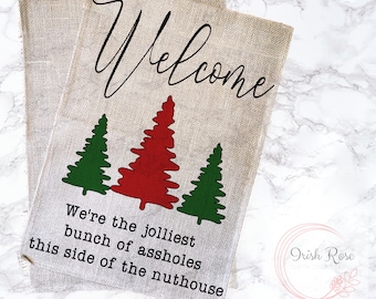 Christmas Vacation Quote Garden Flag