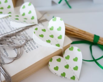 St Patricks garland, St Patricks day gifts, St Patricks decor, St Patricks banner, St Patricks centerpiece, Shamrock garland, Shamrock gift