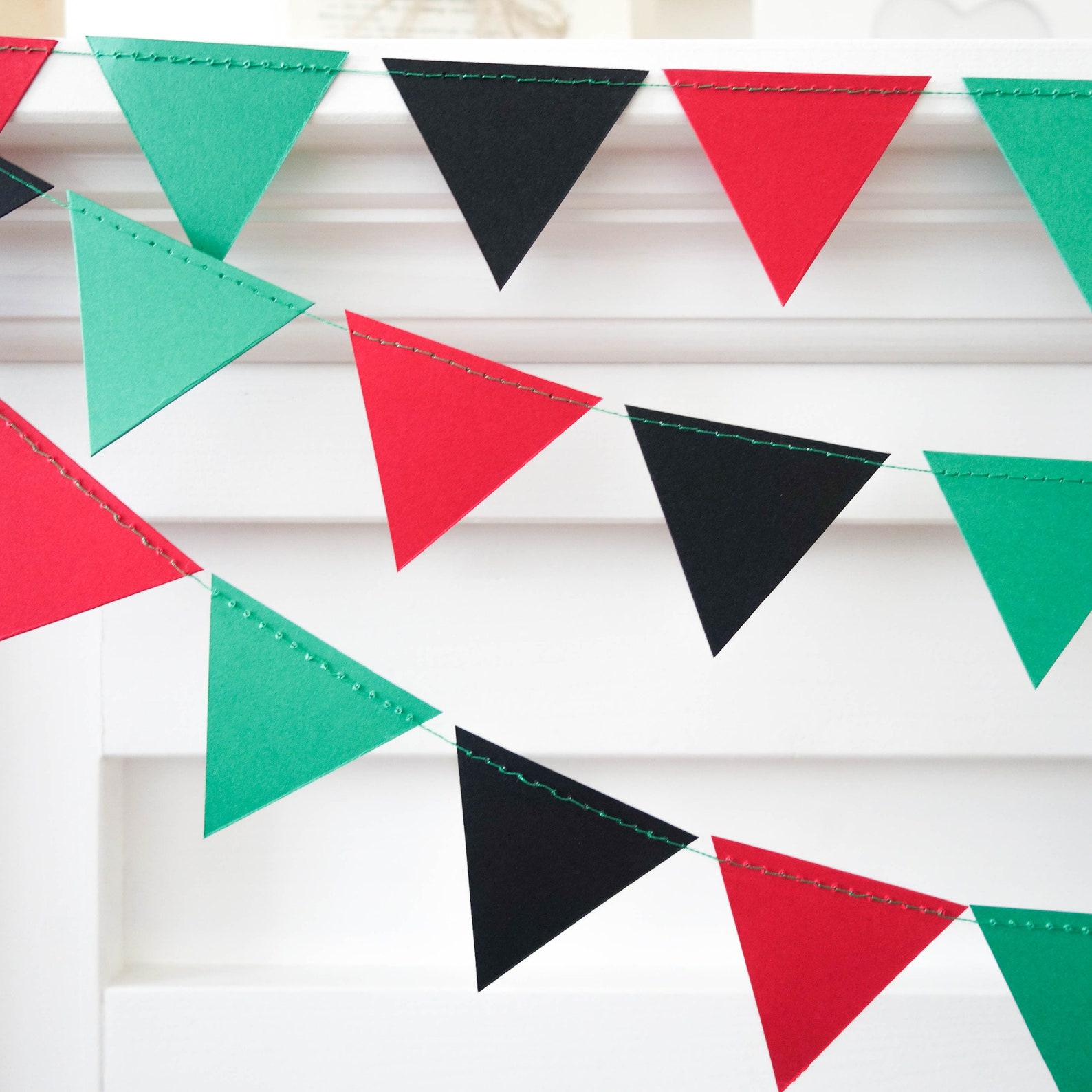 Kwanzaa Garland Kwanzaa Decorations Kwanzaa Home Decor Etsy