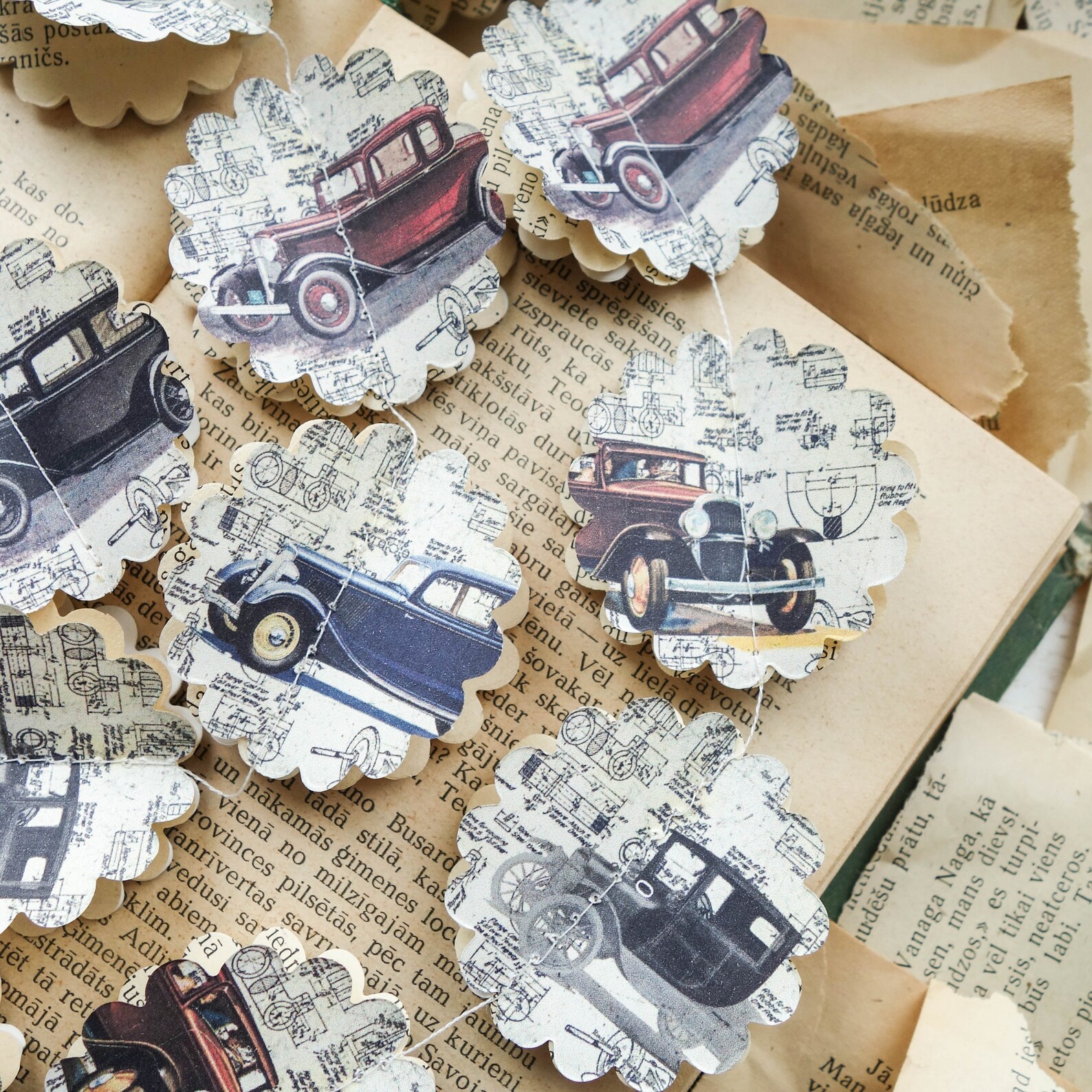 Car Garland Car Gifts Car Nursery Decor Car Wall Decor Car Etsy