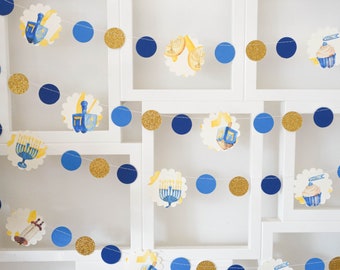 Hanukkah garland,  Hanukkah decorations, Hanukkah party decorations, Jewish birthday decorations, Jewish party decorations, christmas decor