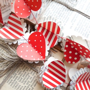 DIY Folded Paper Heart - Valentines Day Decor - oh partyland