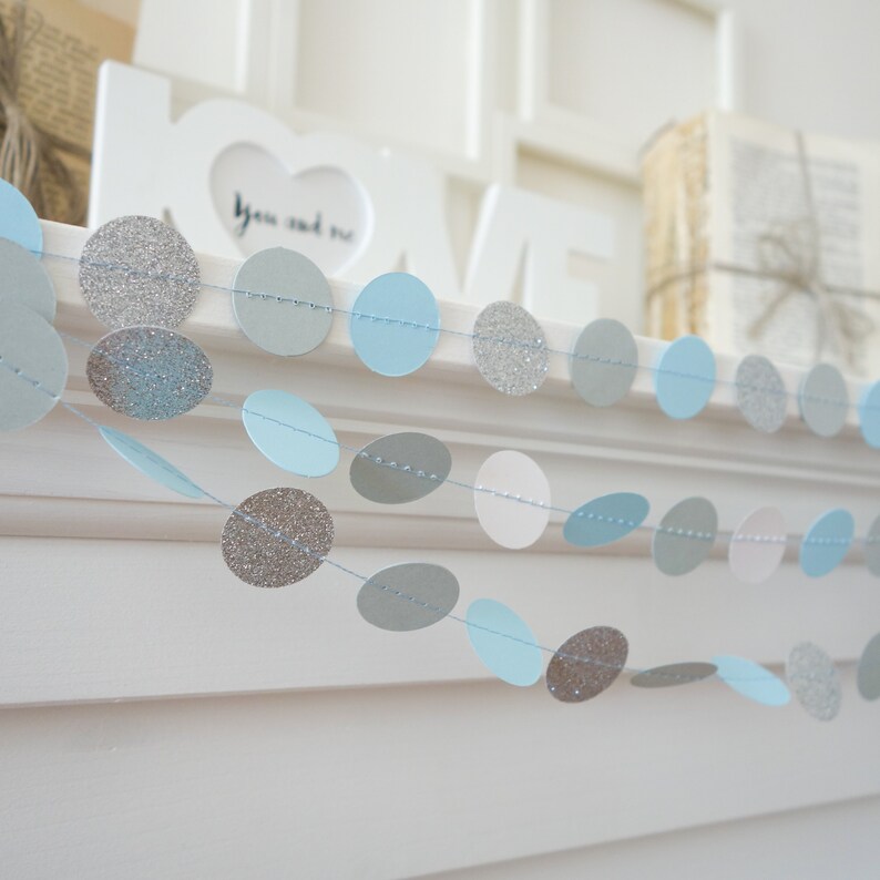 Baptism Garland Baptism Home Decor Baptism Decorations Etsy